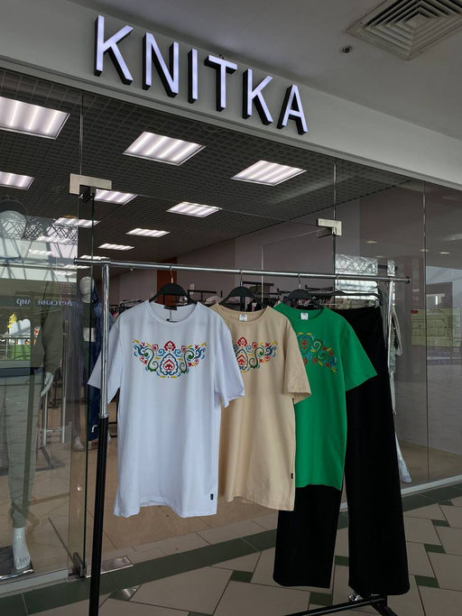 Футболка с орнаментом Татария - Knitka wear фото 5