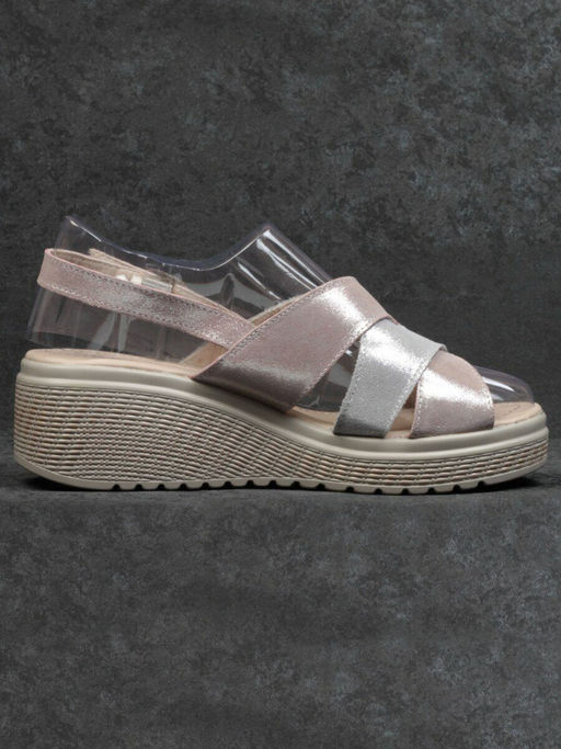 08-EDT60651-20B100M WHITE/GREY Босоножки (натуральная кожа) - Фабричный китай фото 10