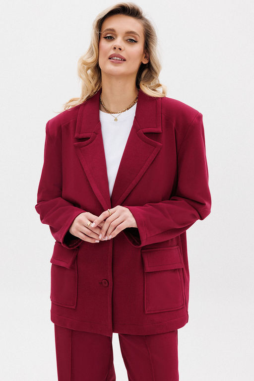 Жакет GO F4105/12-01.170-176 вишня