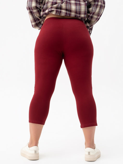 Бриджи жен.арт.1165-4,бордовые - Binita фото 6