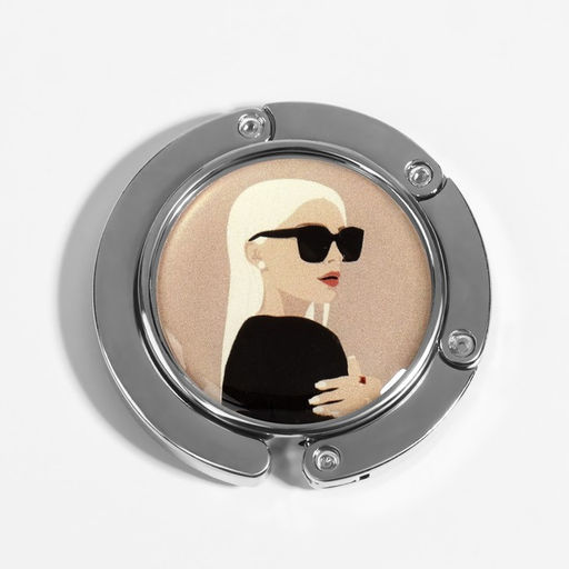 Крючок для сумки и зонта Блондинка, раскладной, 10 кг, d - 4,5 см - Queen fair фото 3