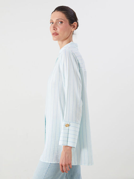 ?izgili Kad?n G?mlek Tunik