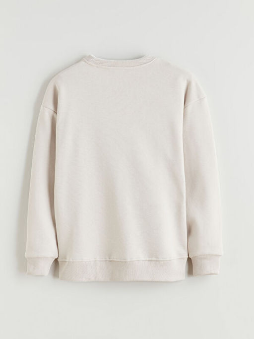 Bisiklet Yaka Erkek ?ocuk Sweatshirt