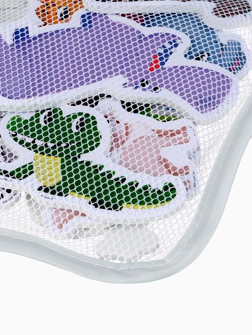 Игрушки - стикеры для купания в ванне Крошка Я «Весёлые зверята», с сеткой, EVA, набор 20 шт.