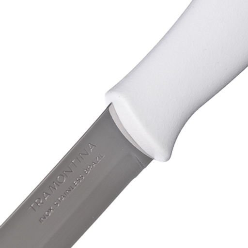 Нож овощной Tramontina Athus 8см, пластик.белая ручка (23080/083)