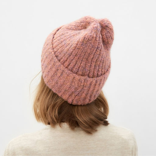 Шапка женская MINAKU, размер овер one size 52-58, розовая