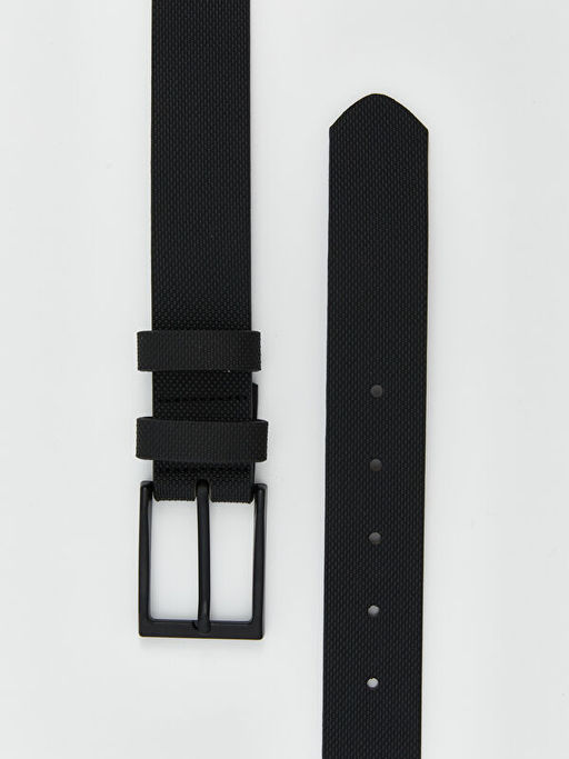 Deri G?r?n?ml? Erkek Kemer