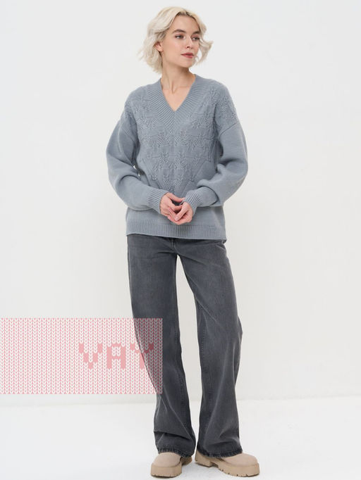 Джемпер женский 5232-41320. 0174 стальной