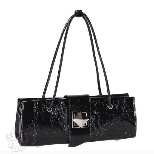 Сумка женская кожаная 3287Q black Polina&Eiterou в Новосибирске