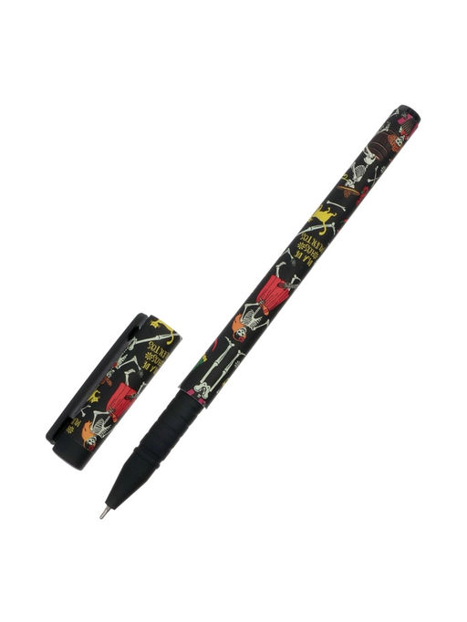 Цена за 2 шт. Ручка шариковая, 0.38 мм, стержень синий, игольчатый пишущий узел