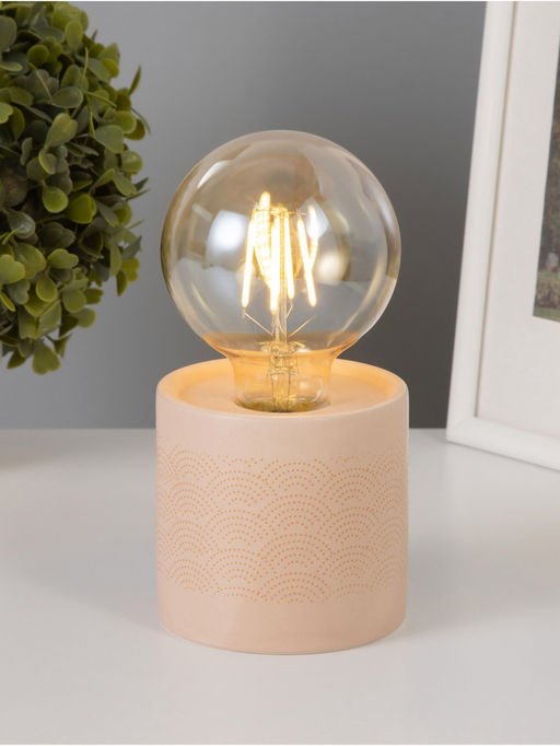 Светильник Цилиндр большие сердца LED 2хАА 8.5?8.5?17 см