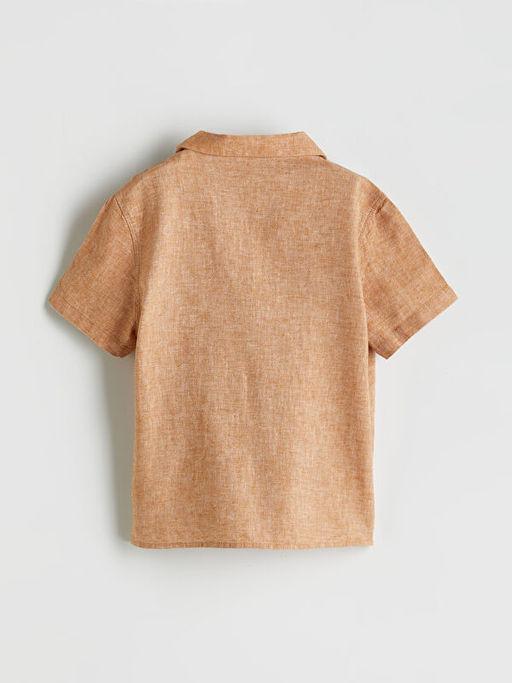 Pamuk Kar???ml? Erkek ?ocuk G?mlek ve ?ort 2li