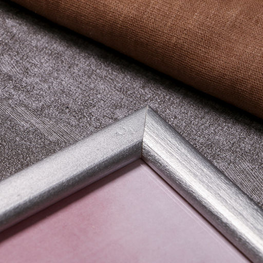 Фоторамка для фото 25×35 см Samoa, сосна, (пластиковый экран), серебро