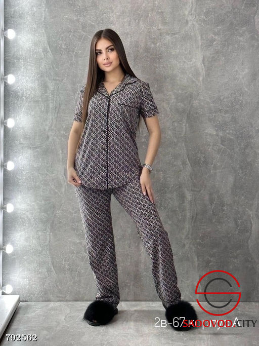 пижама женская со штанами
