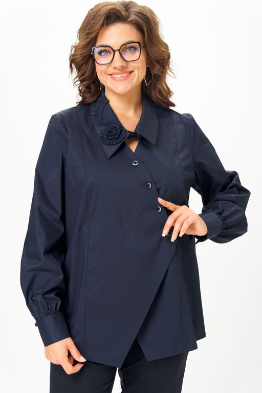 Блуза Michel Chic 789 дымчато-синий