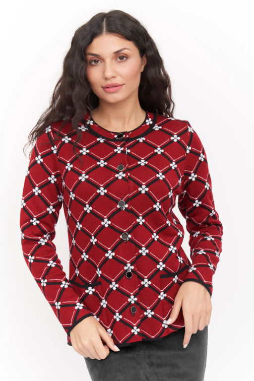 ЗЛАТА Жакет М 3171/красный