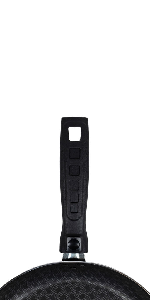 Сковорода 200 мм, 1 ручка, без крышки, полихромное покрытие, сплав А5, Кружево - Калитва фото 5