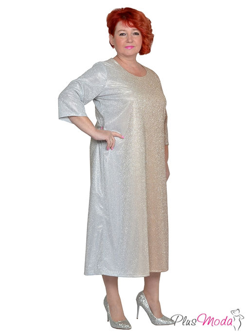 Платье Модель №1816 размеры 44-84 - Plusmoda фото 4