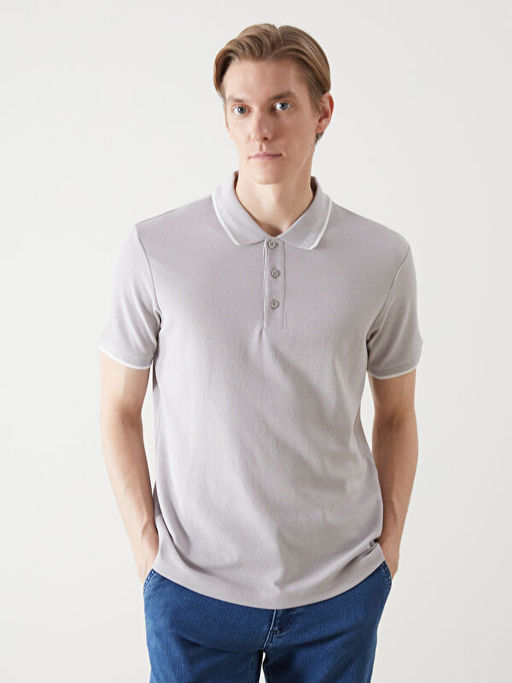 Polo Yaka K?sa Kollu Erkek Ti??rt