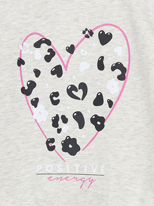 Bisiklet Yaka K?z ?ocuk Sweatshirt ve E?ofman Alt? - Waikiki фото 3