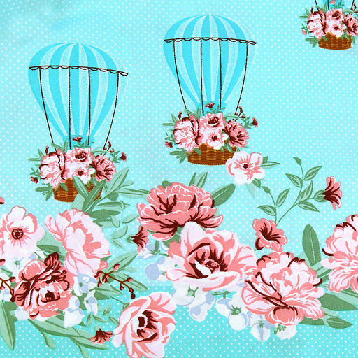 "Корзины" Скатерть 150х145см, длина стола до 110см, на 4 персоны, хлопок "Премиум" 186г/м2, "Домашняя мода" (Россия)