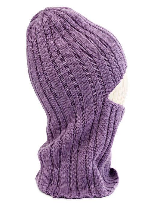 Шапка жен. шерсть+акр LB-N88046 violet - Labbra фото 6