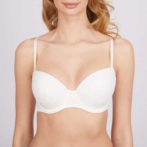 Бюстгальтер Milavitsa 120341 Чёрный с нюдом  фото 5