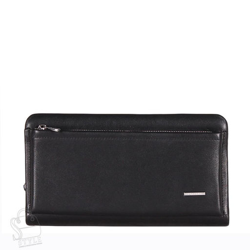 Клатч мужской кожаный 20915 black Pratero в Новосибирске