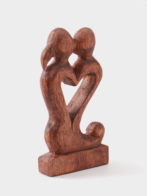 Сувенир Поцелуй, 15?9?3.5 см, дерево