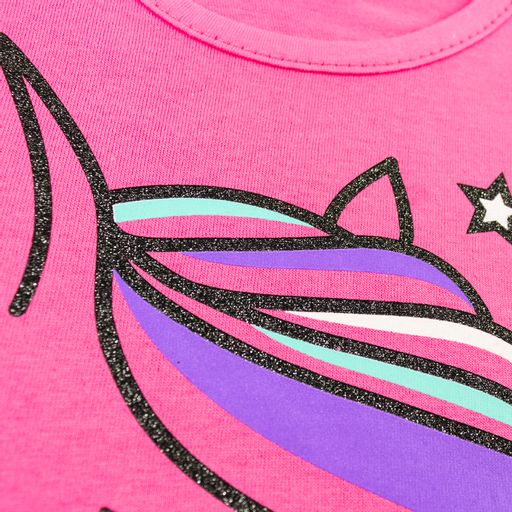 Футболка глиттер кулирка 0967100804 - Youlala фото 2