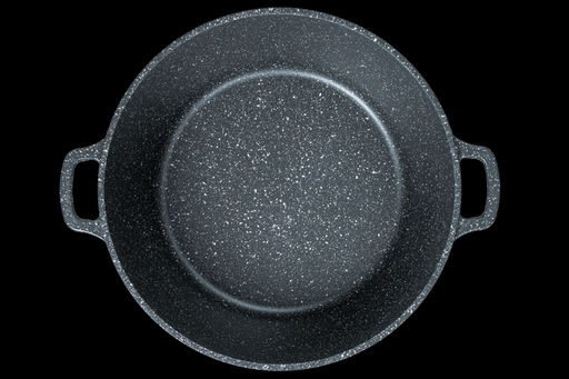 Кастрюля 10л. 320/160 Гранит лит/руч. с кр. (п/у), к323аг