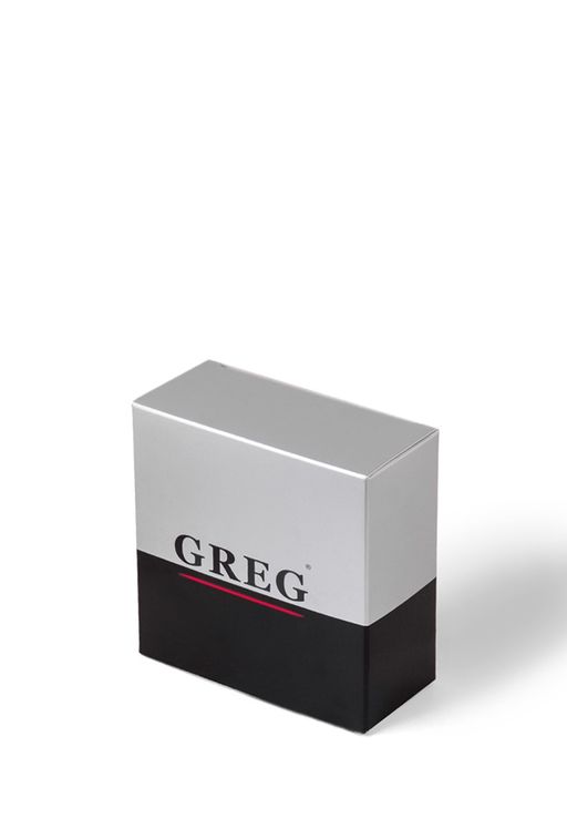 Ремень кожаный мужской GREG Gt30/A гладк. черный  фото 2