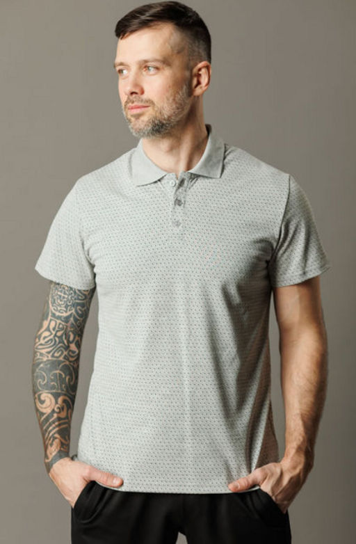 спортивная футболка-поло 92% хлопок, 8% лайкра - Relay фото 120