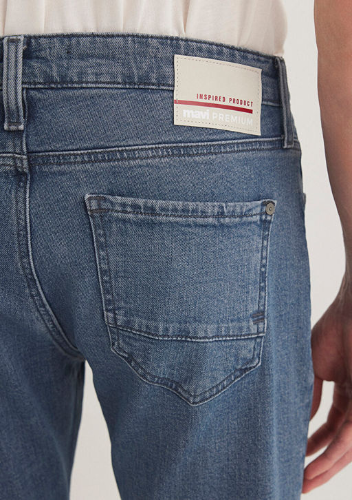 Marcus Krmzbyz Vintage Mavi Jean Pantolon  фото 8