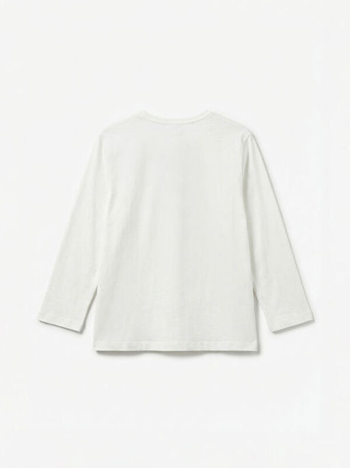 Bisiklet Yaka Bask?l? K?z Bebek Pijama Tak?m