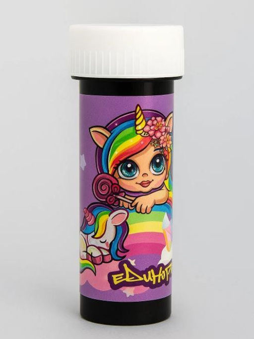 Мыльный пузырь"Единорожка" 50 мл. (упаковка - 6 шт.)