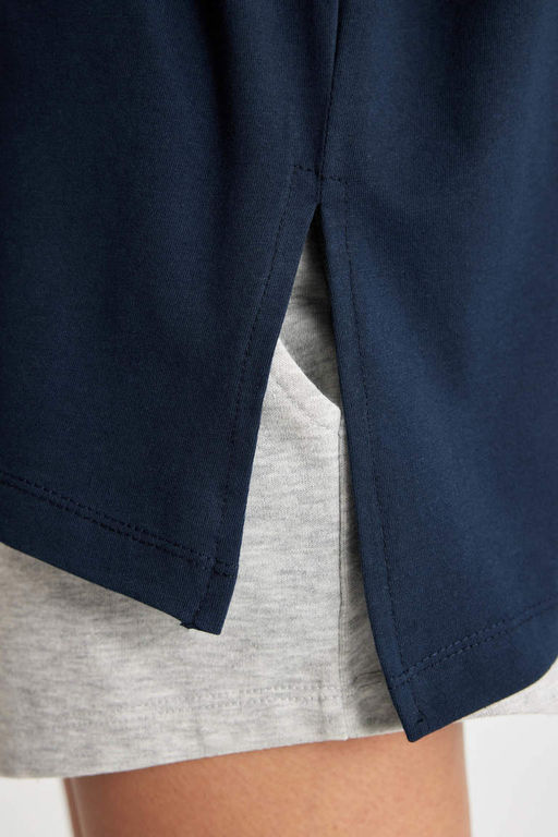 DeFactoFit Футболка Oversize с круглым вырезом и короткими рукавами NBA Brooklyn Nets  фото 6