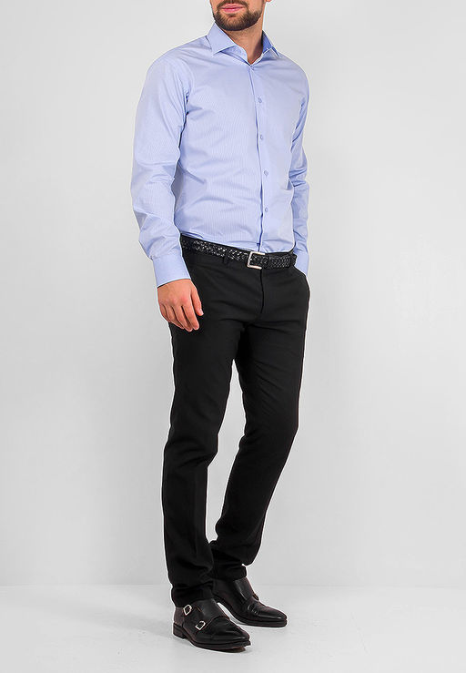 Сорочка мужская длинный рукав GREG 221/191/8232/Z/1  фото 4