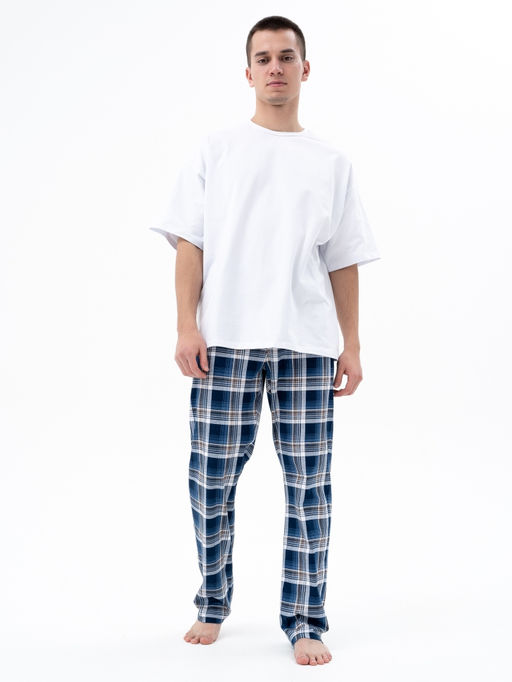 Брюки муж.арт.1010-9,сине-бежевый - Binita фото 2