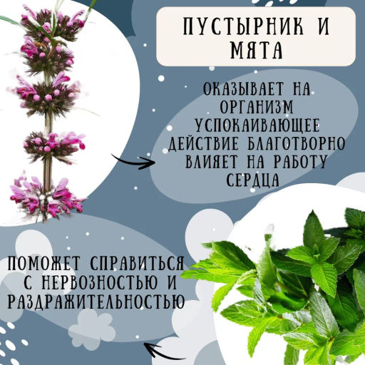 Камлёвъ Успокаивающий травяной чай "Сонный", 48 г (16 саше)