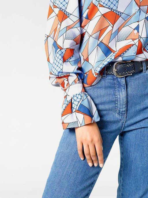 Блузка, пестрая - Patrizia dini фото 6