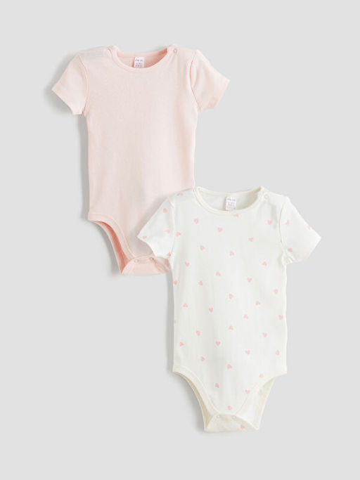 Bisiklet Yaka K?z Bebek ??t??tl? Body 2li