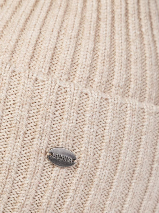 Шапка жен. шерсть+акр LB-A53053 beige - Labbra фото 3