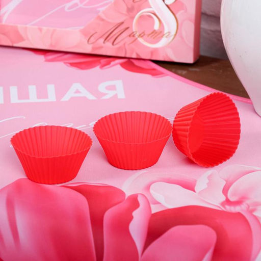 Набор Лучшей хозяйкем кухонный фартук 50см х 70см и формы для выпечки - Beauty fox фото 5