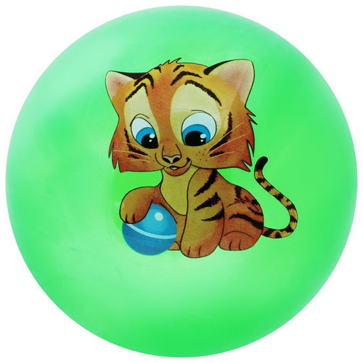 Мяч детский ZABIAKA Тигруля, d=22 см, 60 г, цвет МИКС  фото 3