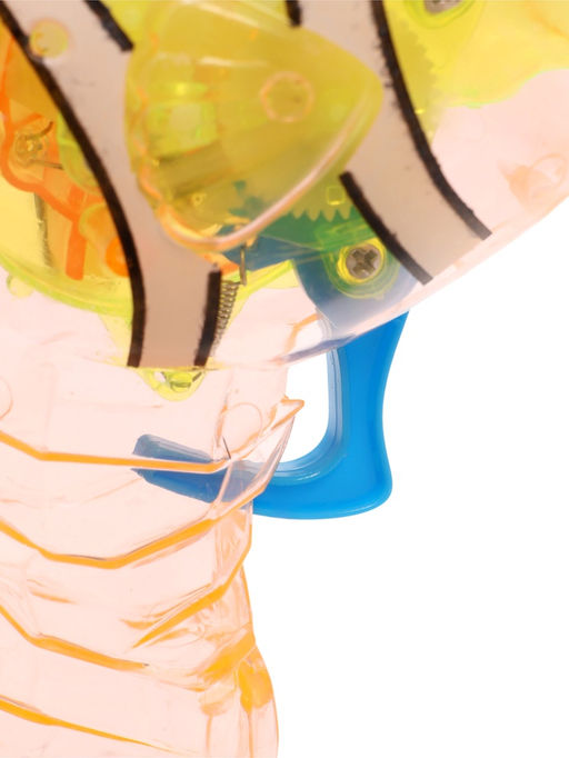 Генератор-пистолет мыльных пузырей Рыбка-пистолет со светом, 50 мл, цвета МИКС - Funny toys фото 12