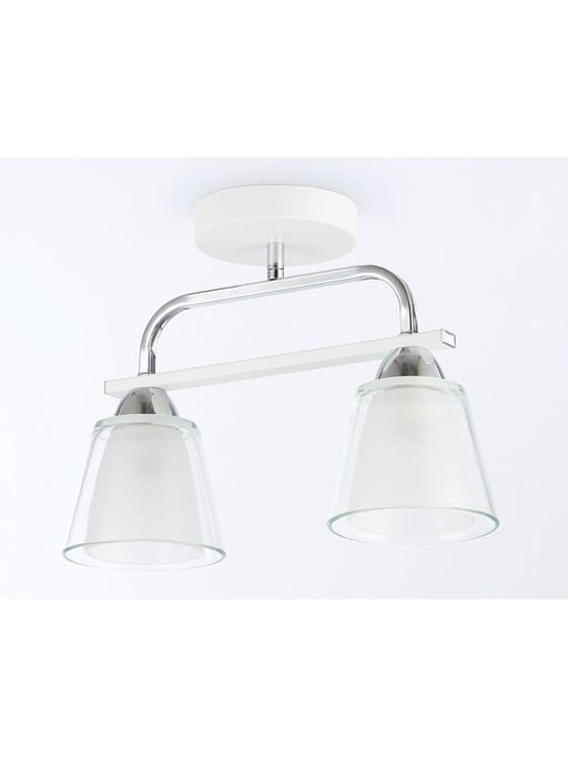Люстра TR303229, 2хE27, 60 Вт, 34×12×25 см, белая