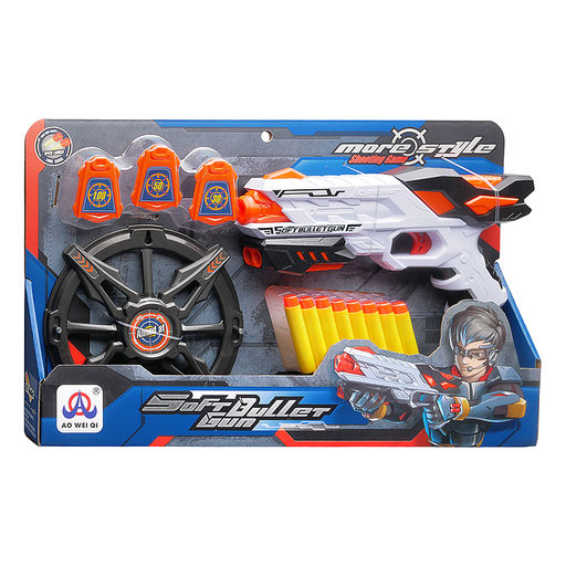 Набор тир "SoftStrike" с полимерными пулями, в коробке