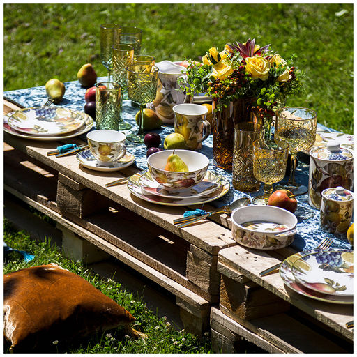 ЧАЙНИК СТЕКЛЯННЫЙ С СИТОМ LEFARD ФРУКТЫ 500 МЛ