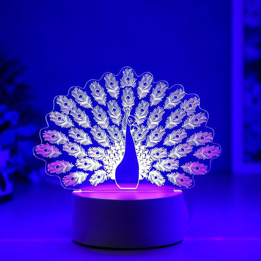 Светильник «Павлин» LED RGB от сети RISALUX